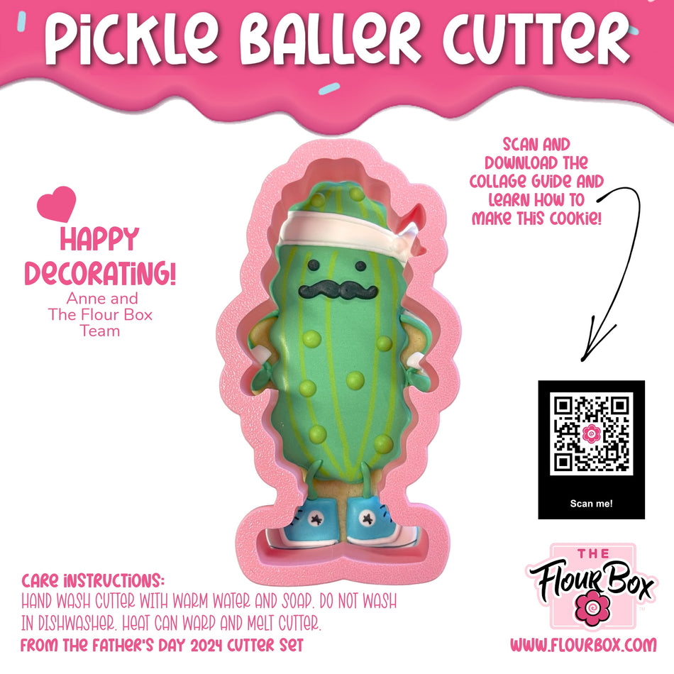 Pickle Baller Cookie Cutter