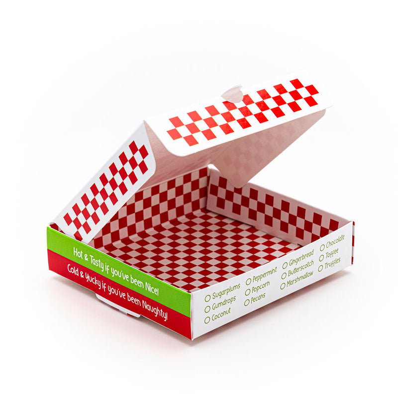 North Pole Pizza Cookie BOX  - QTY 25