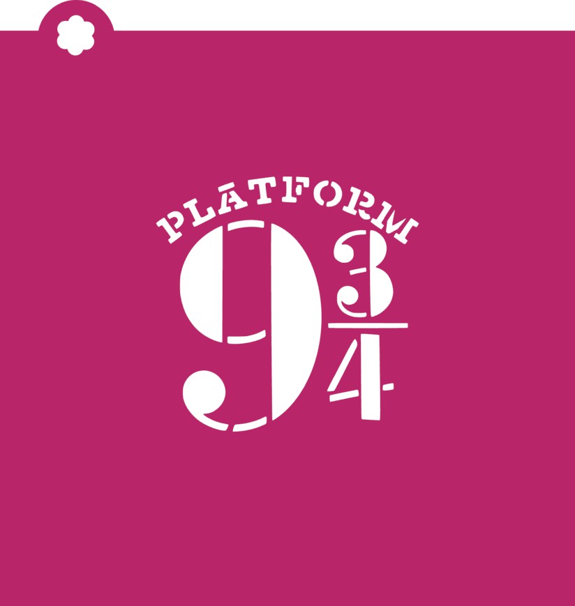 Platform 9 3/4 Stencil