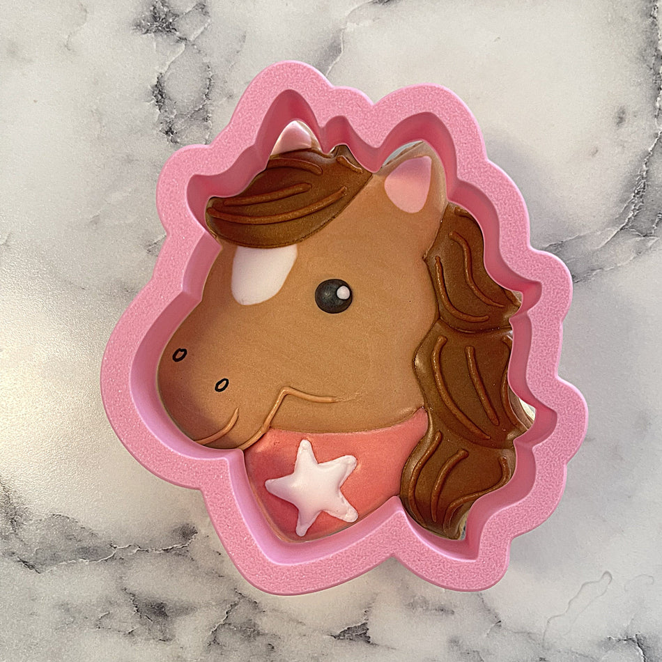 Disco Rodeo Cookie Cutter BUNDLE (2 cutters)
