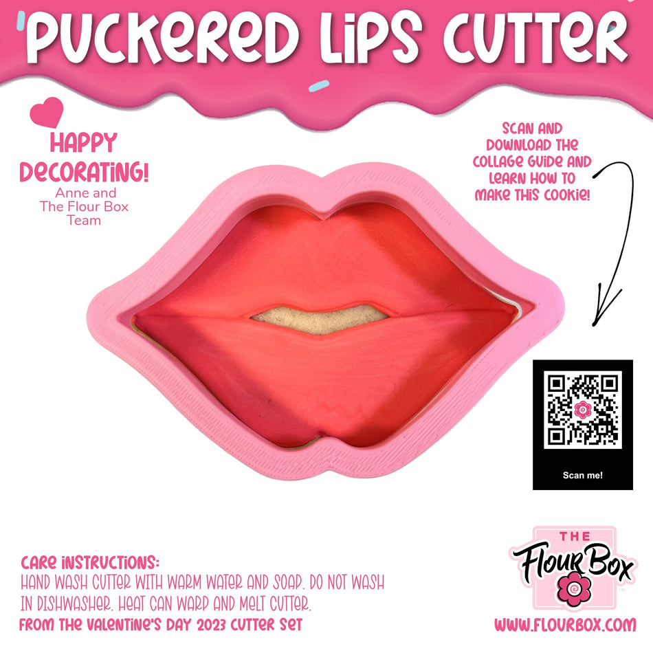 Puckered Lips Cookie Cutter