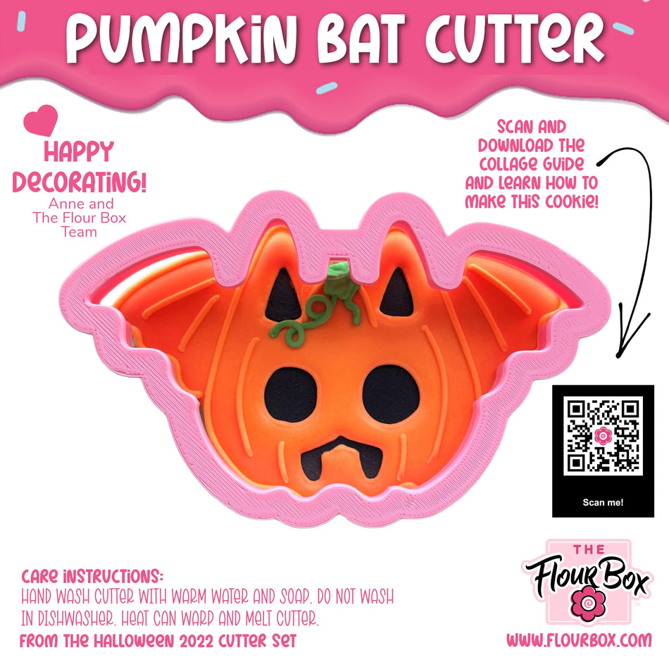 Pumpkin Bat Cookie Cutter