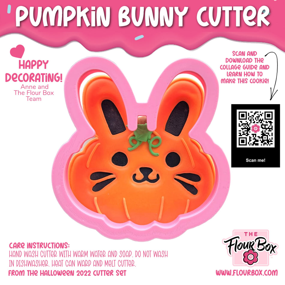 Pumpkin Bunny Cookie Cutter