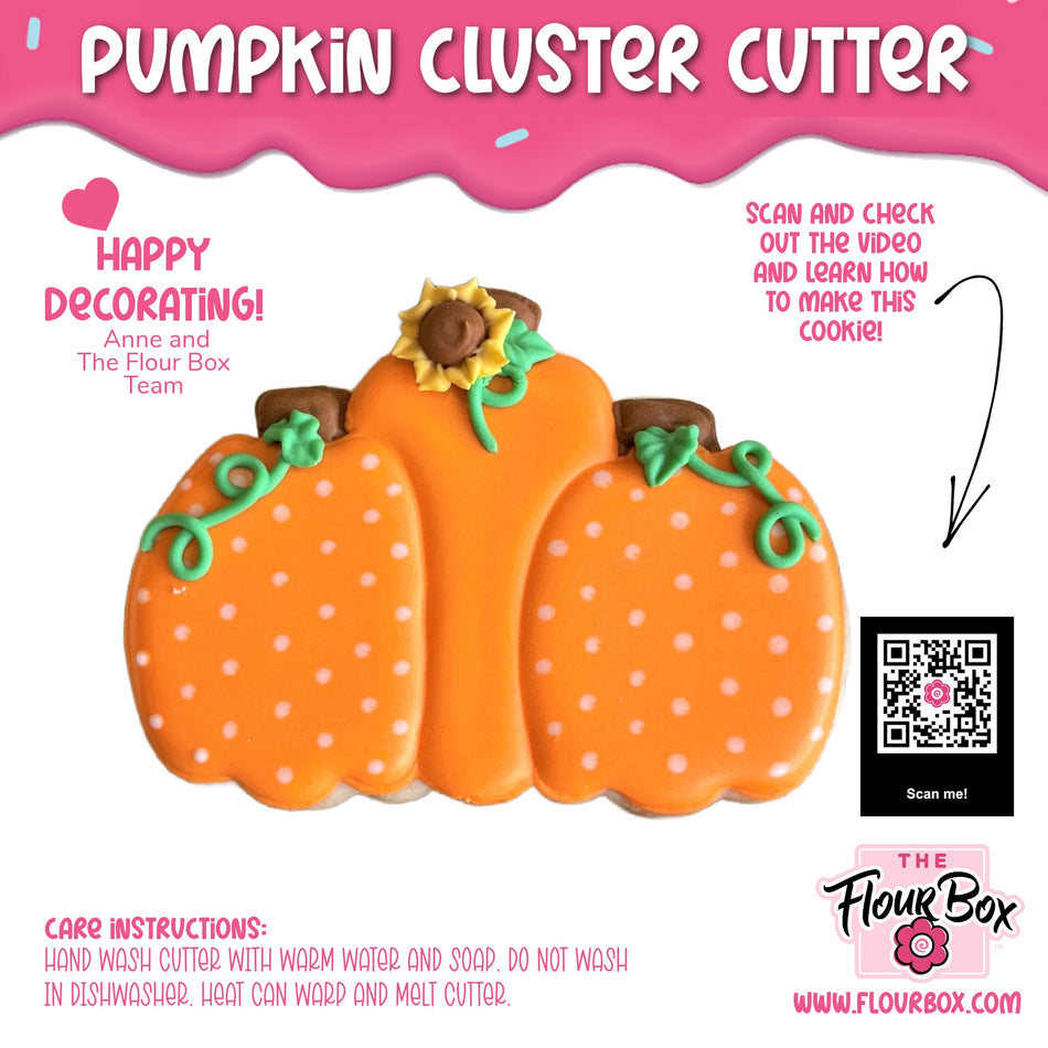 Pumpkin Cluster Cookie Cutter