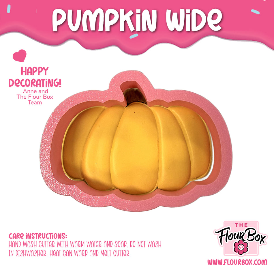 Pumpkin Wide Cookie Cutter