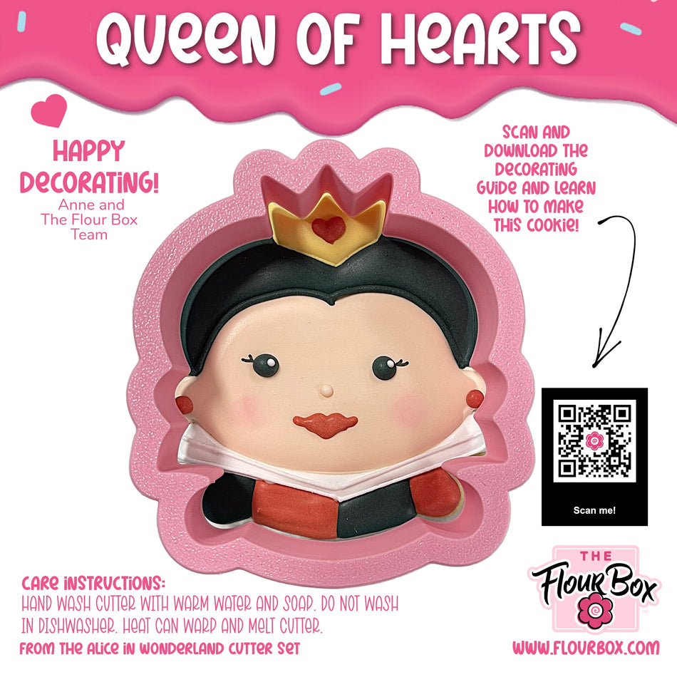 Queen of Heart Cookie Cutter