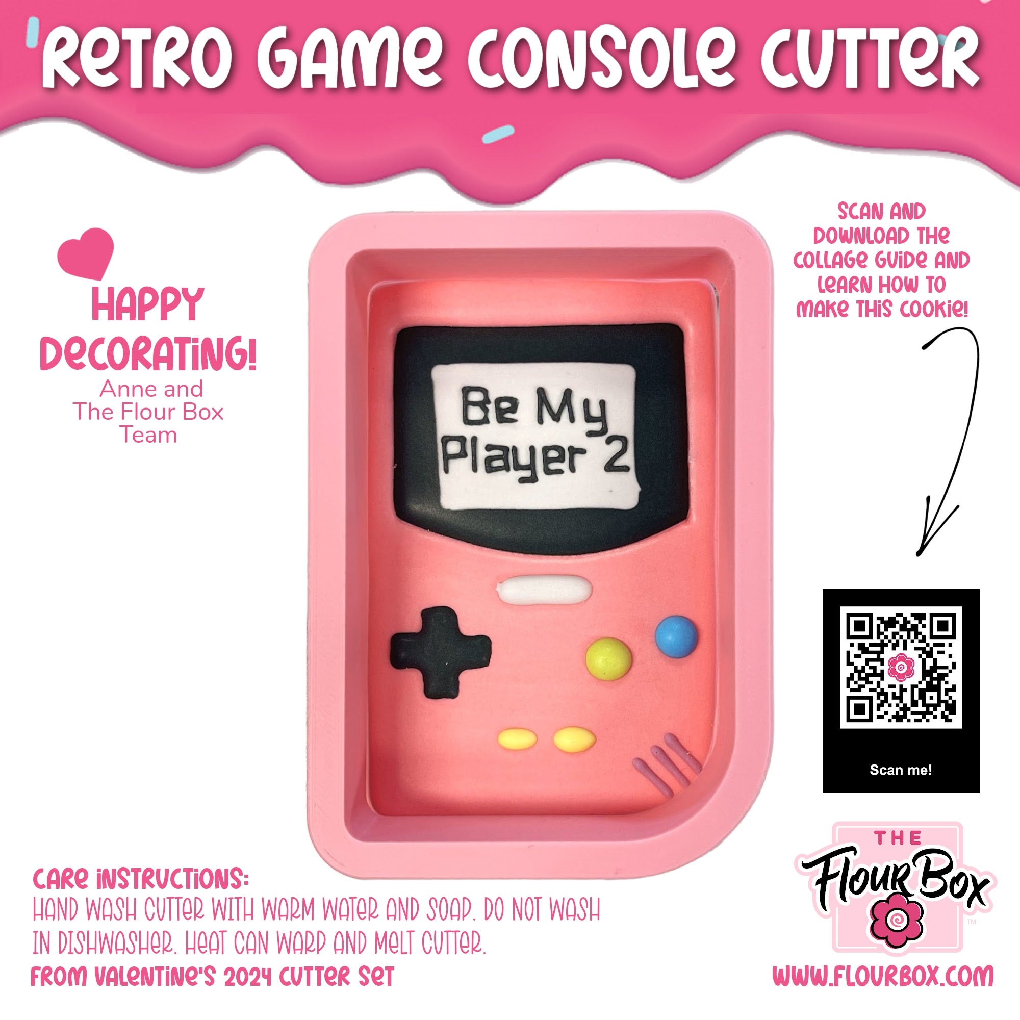 Retro Game Console Cookie Cutter – The Flour Box
