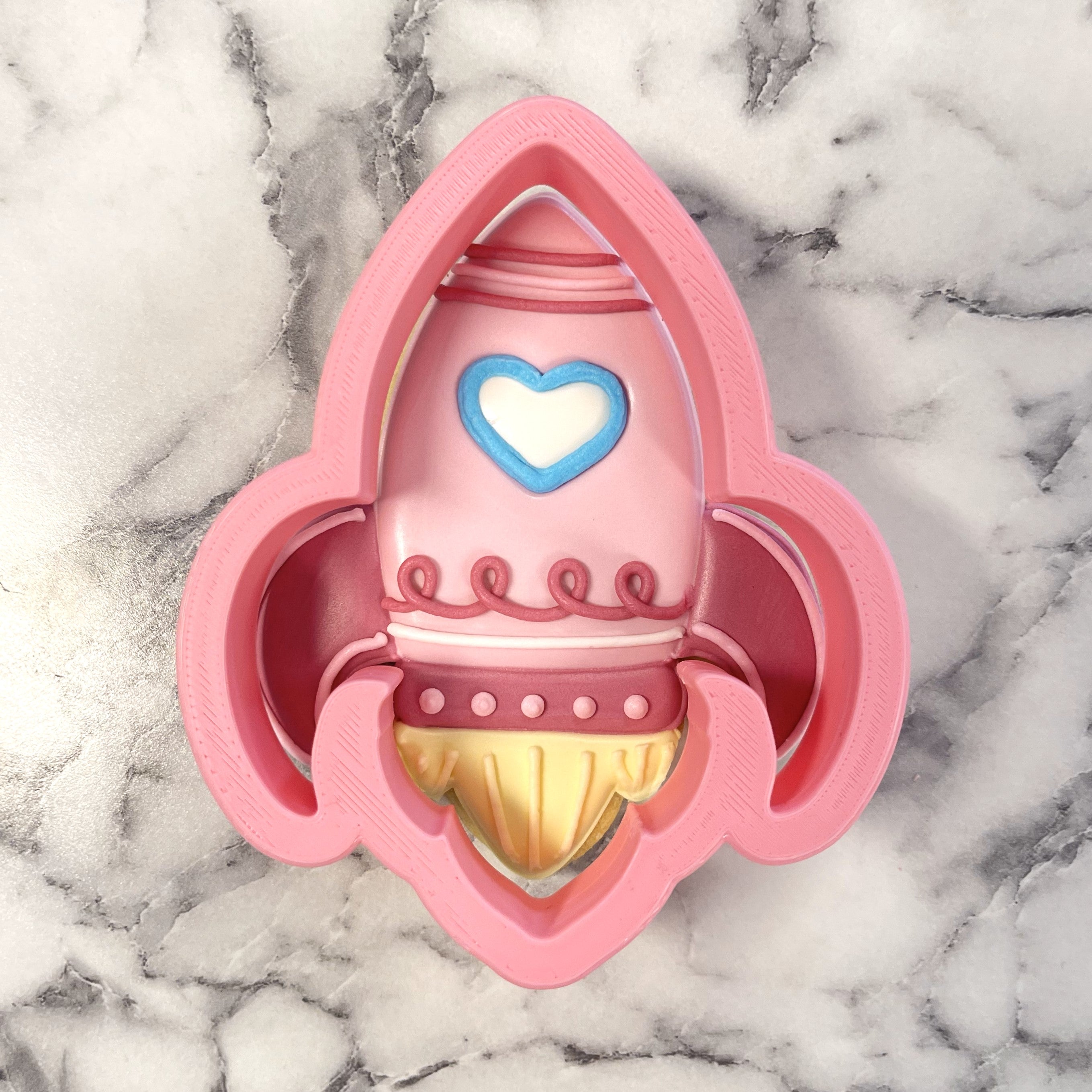 Rocket Valentine Cookie Cutter