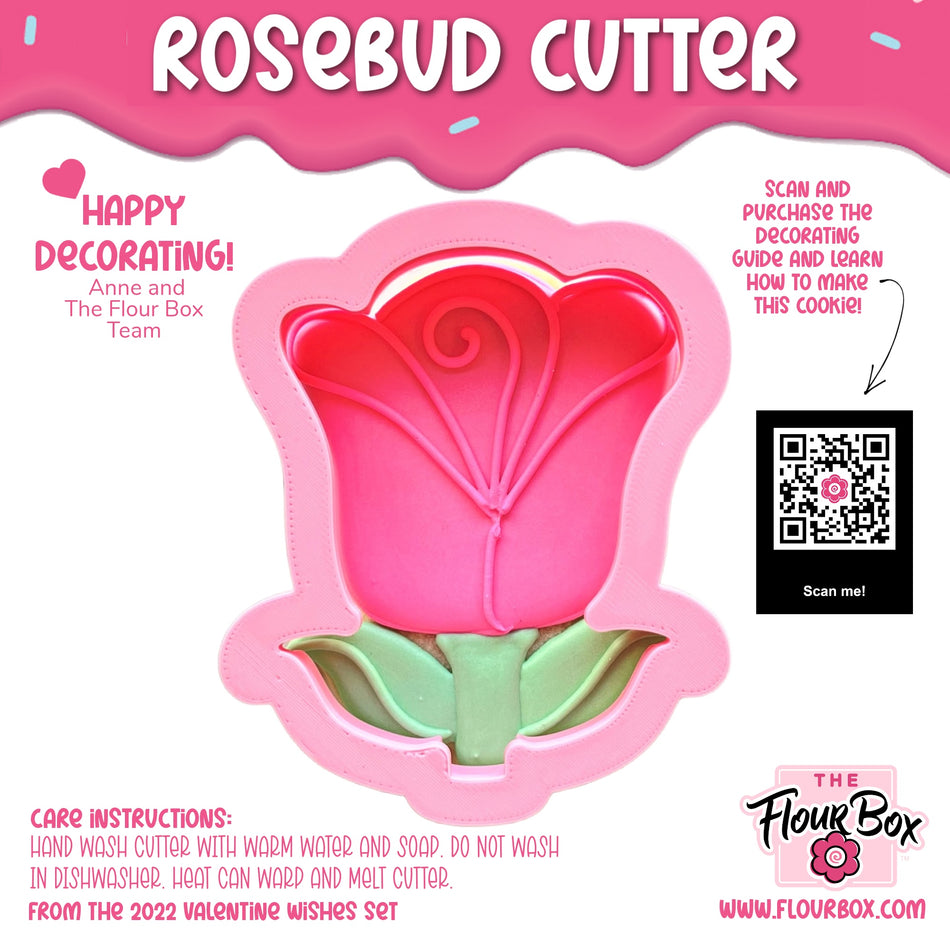 Rosebud Cookie Cutter