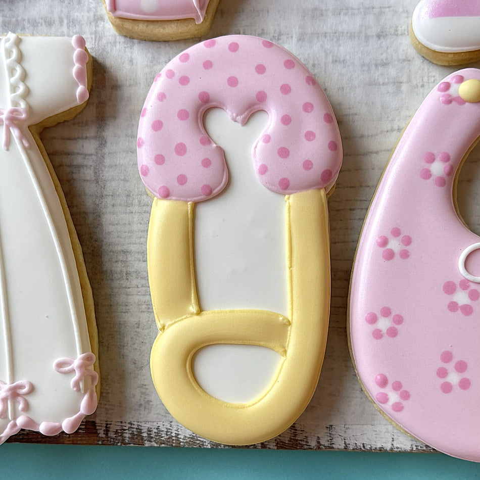 Baby Diaper Pin Cookie Cutter