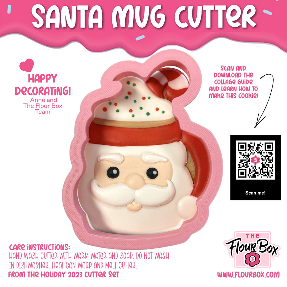 Santa Mug Cookie Cutter