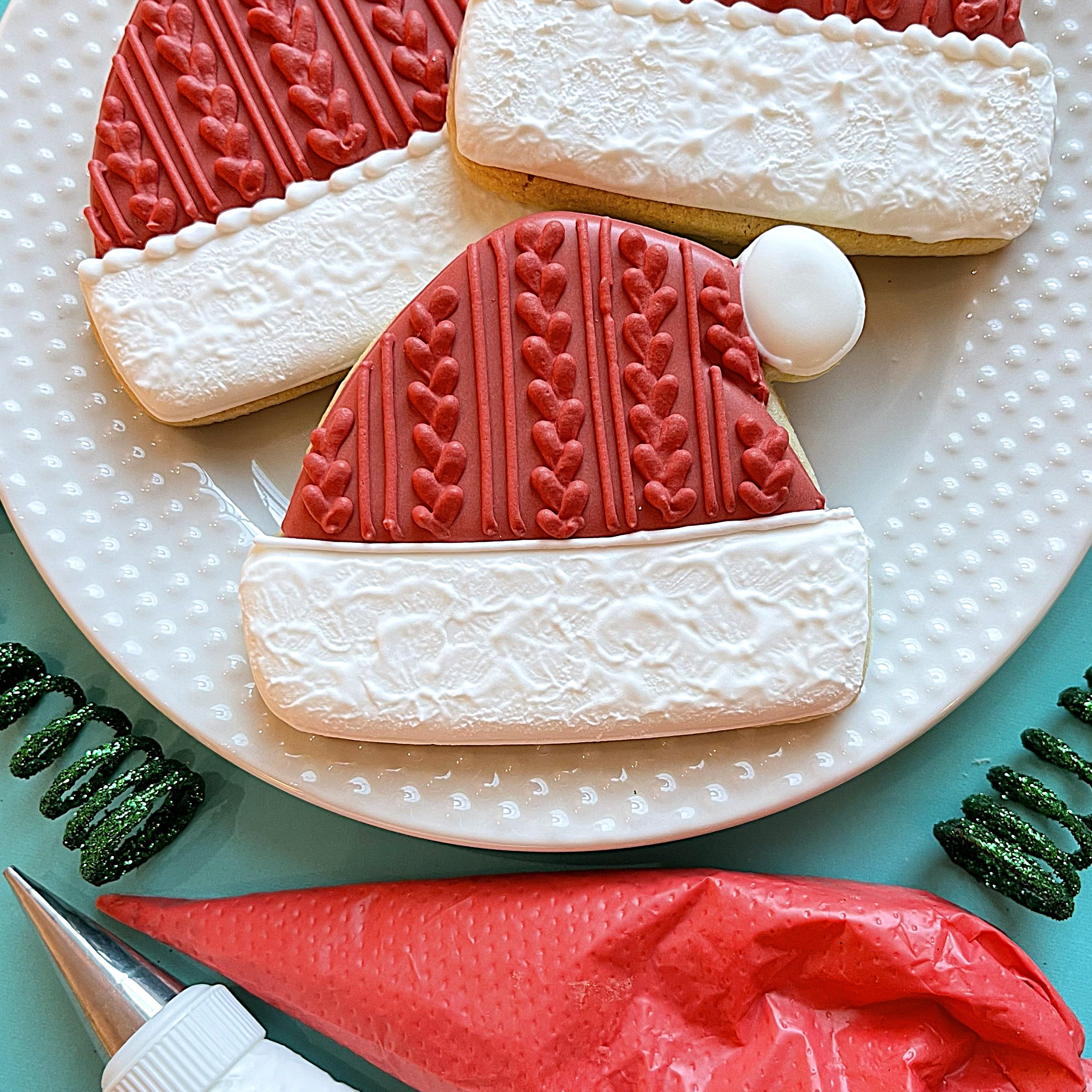 Santa's Hat Flour Box Club Cookie Cutter