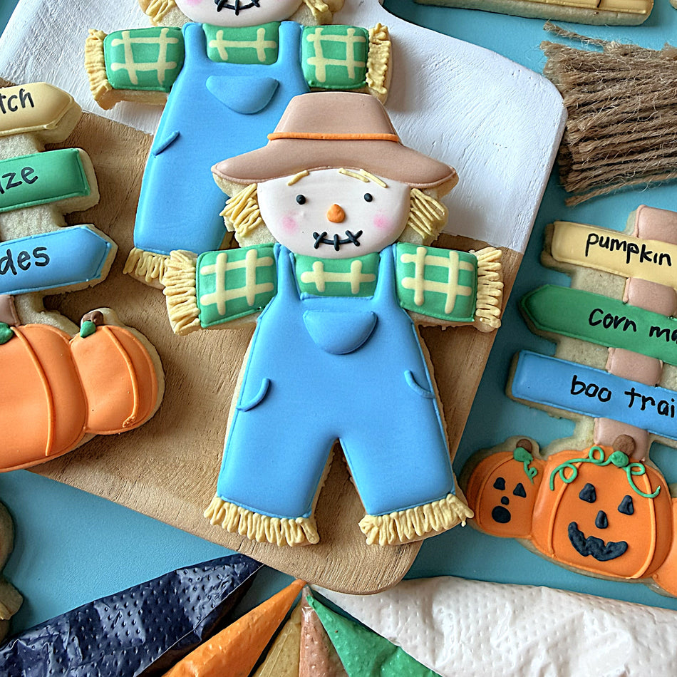 Scarecrow Flour Box Club Cookie Cutter