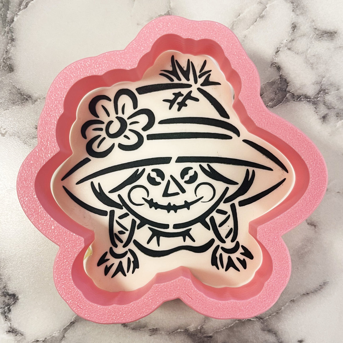 Scarecrow Girl PYO Cookie Cutter and Stencil BUNDLE