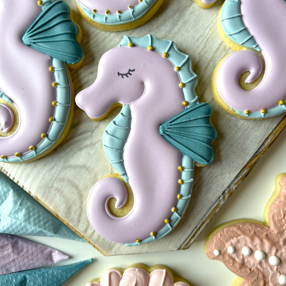 Seahorse Flour Box Club Cookie Cutter
