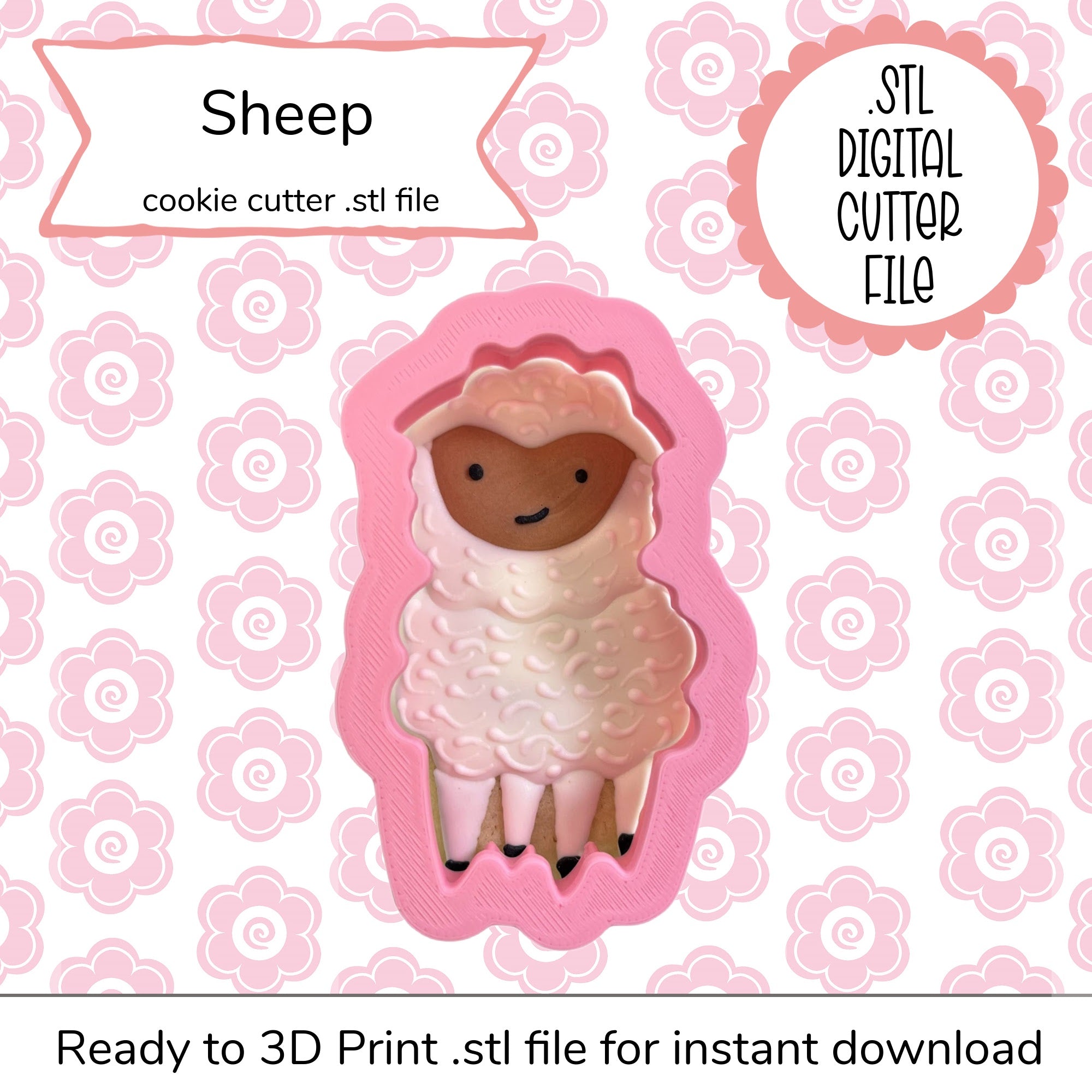 Sheep Cutter STL File (digital file)