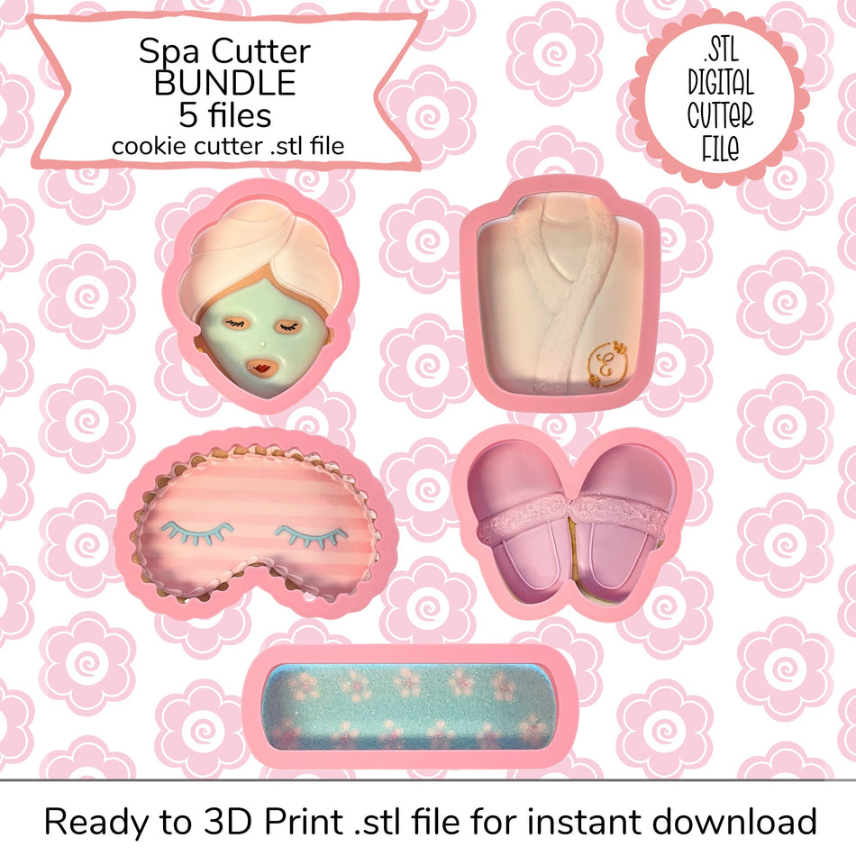 Spa Cutter Bundle STL File (digital file)