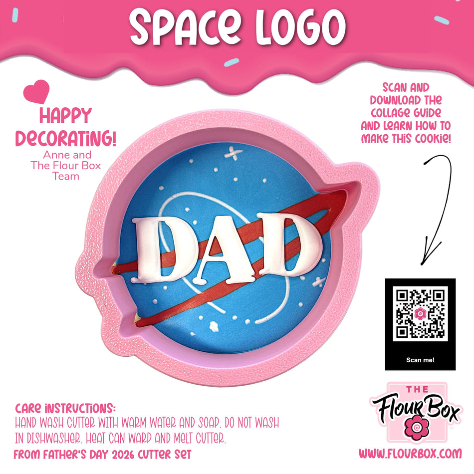 Space Logo Cookie Cutter