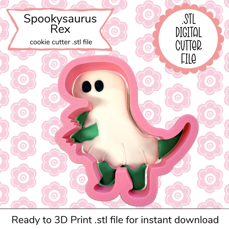 Spookysaurus Rex Cutter STL File (digital file)