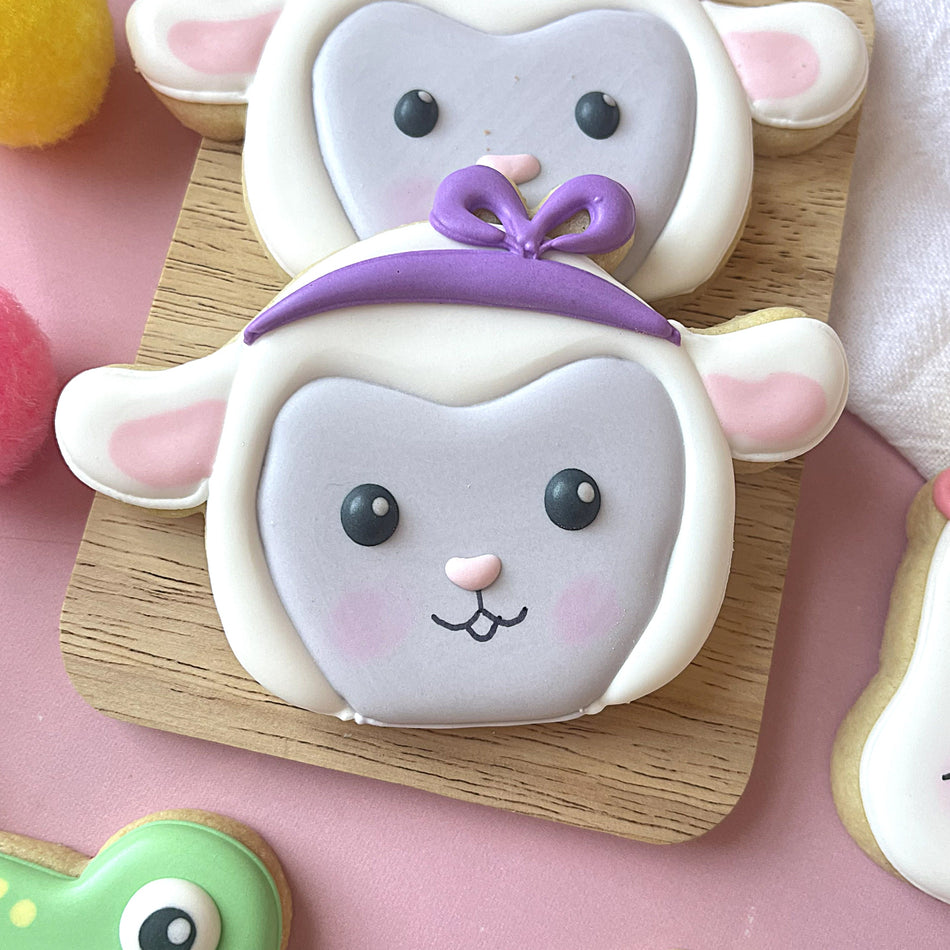 Spring Lamb Face Cookie Cutter