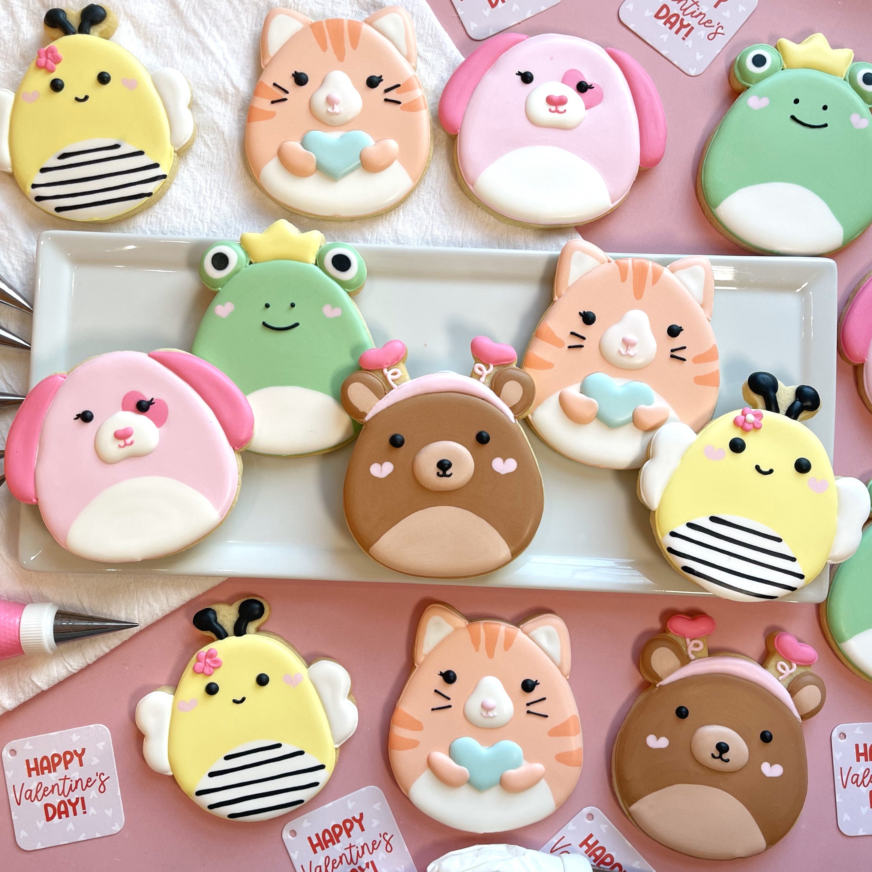 Squishie Valentine's Decorating Kit