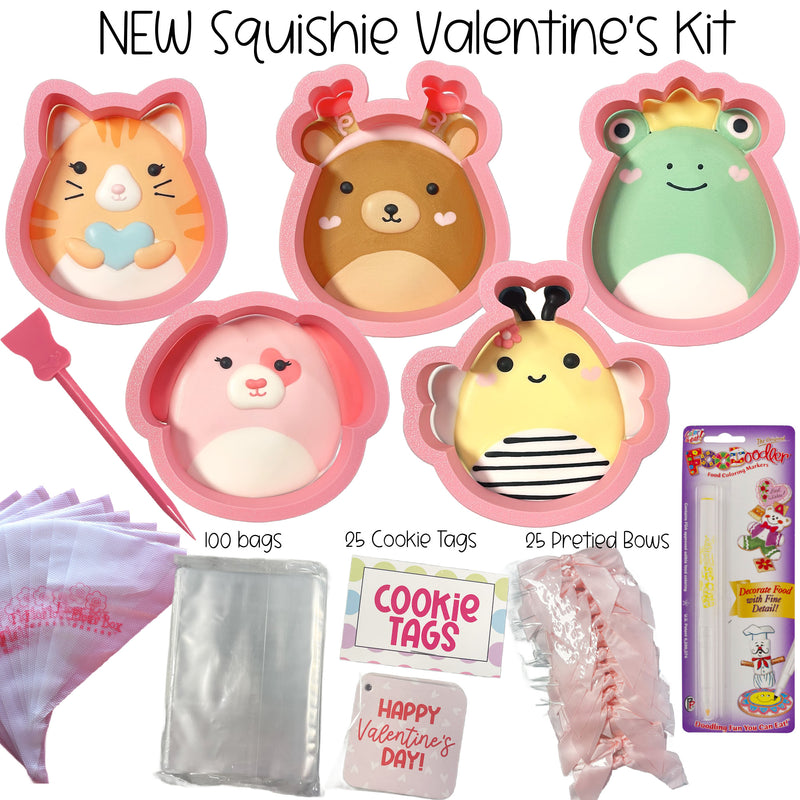 Squishie Valentine's Decorating Kit