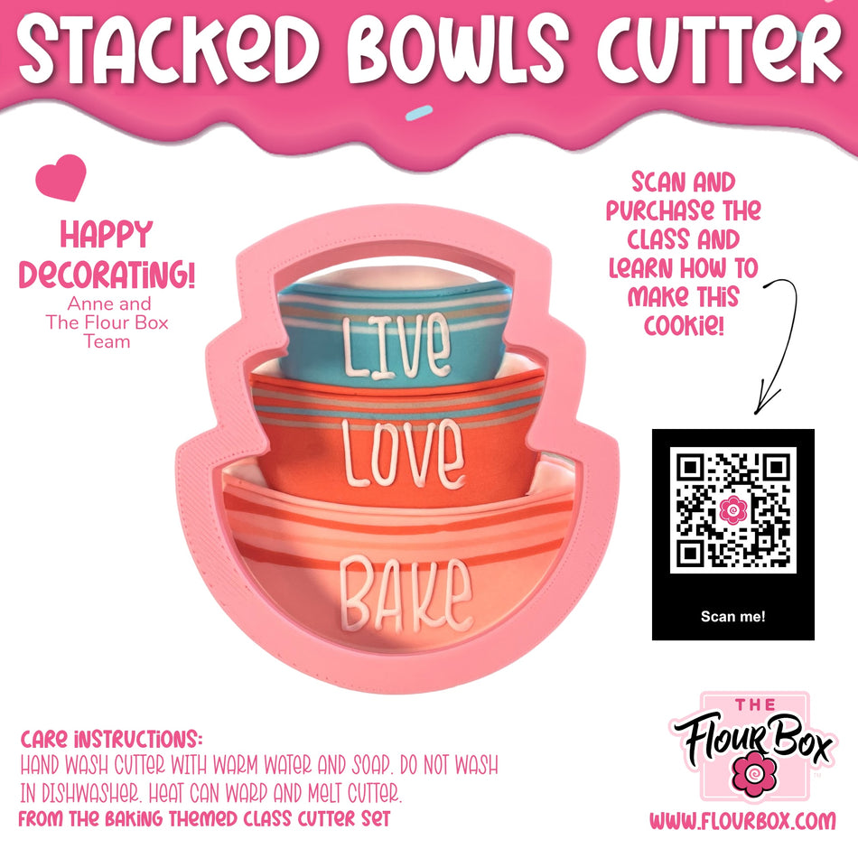 Stacked Bowls Cookie Cutter