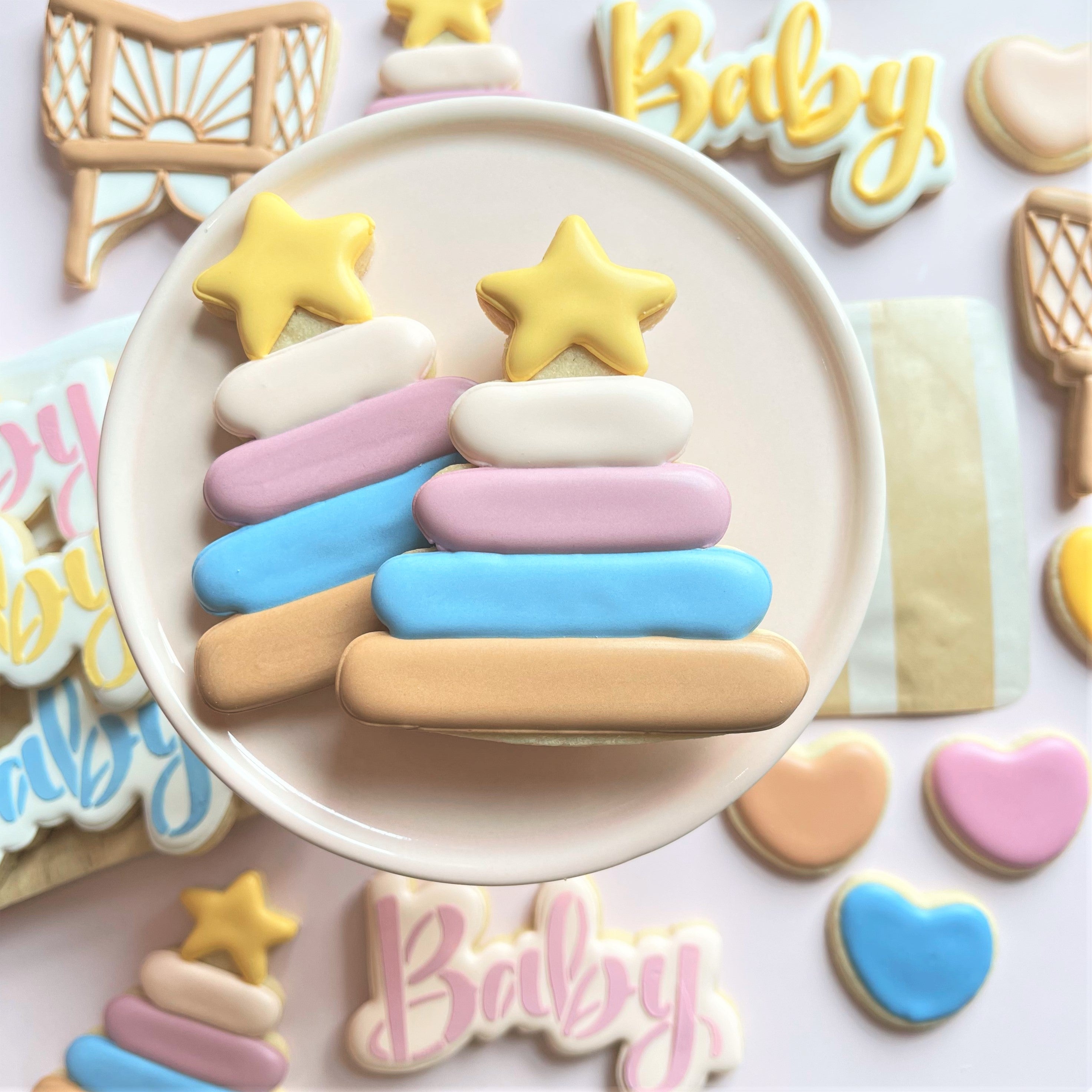 Baby Stacking Toy Cookie Cutter – The Flour Box