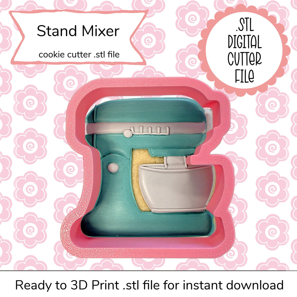 Stand Mixer Cutter STL File (digital file)