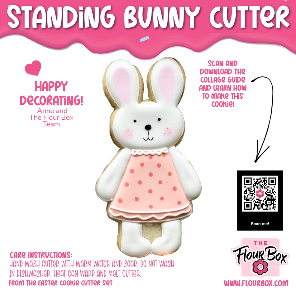 Standing Bunny Cookie Cutter