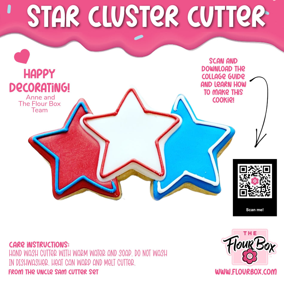 Star Cluster Cookie Cutter