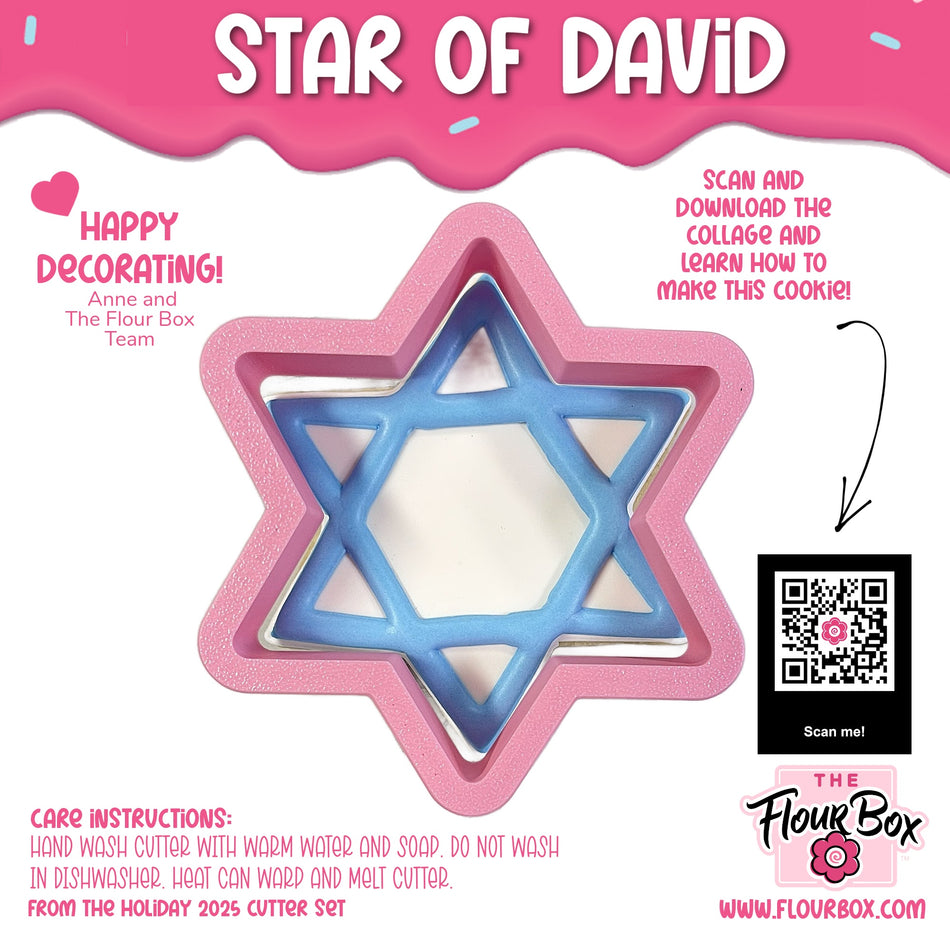 Star of David Cookie Cutter