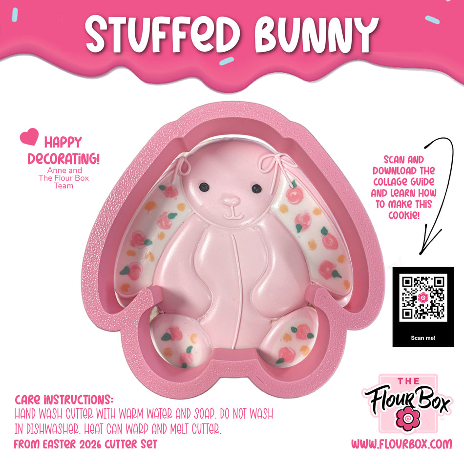 Stuffed Bunny Cookie Cutter