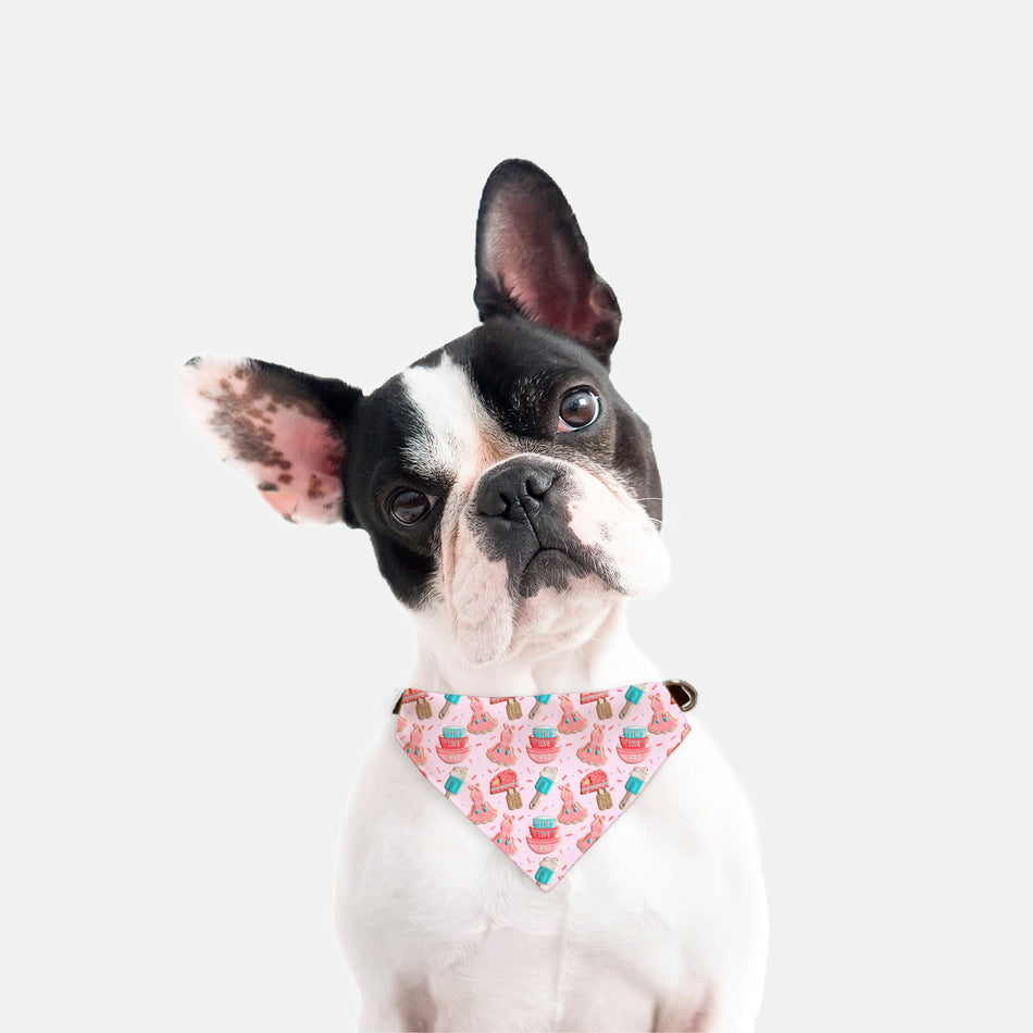 Baking Dog Handkerchief SMALL