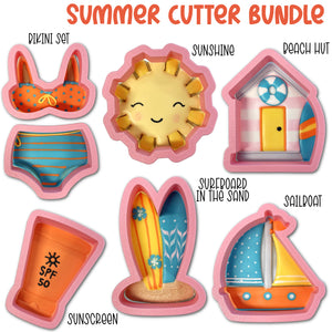 Summer Cookie Cutter BUNDLE (7 cutters)