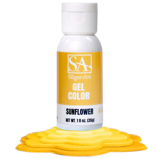 Sunflower The Sugar Art Gel Color