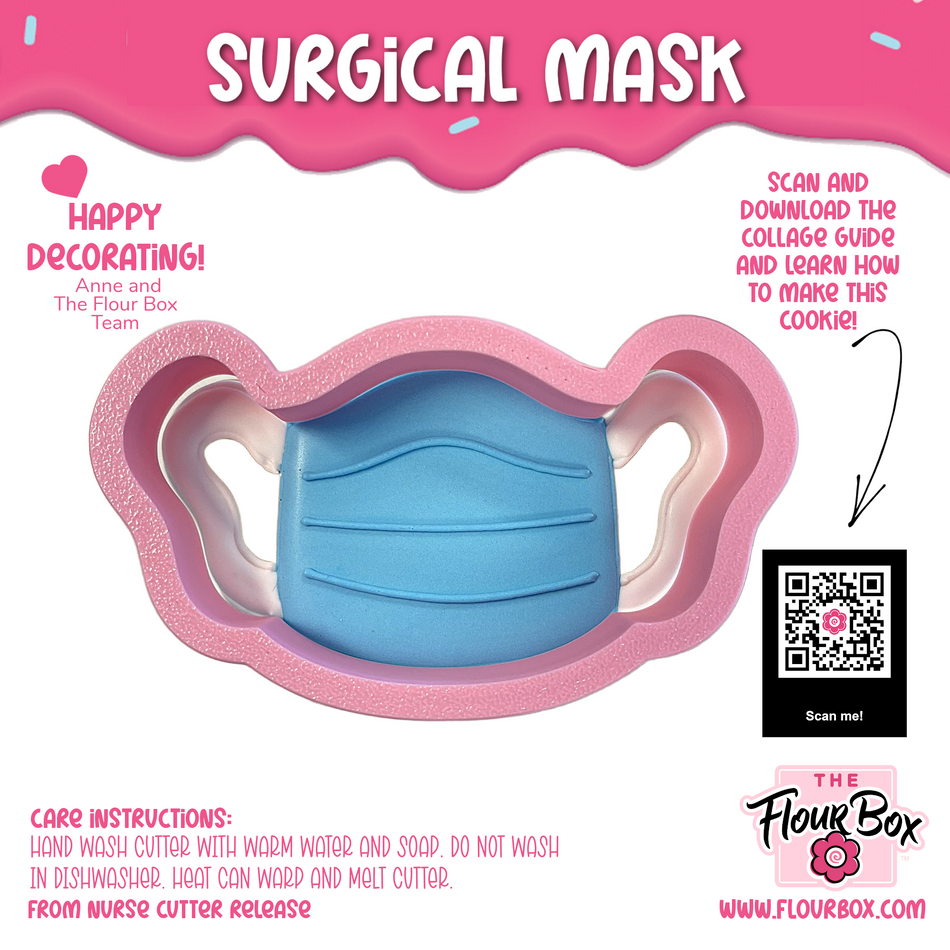 Surgical Mask Cookie Cutter