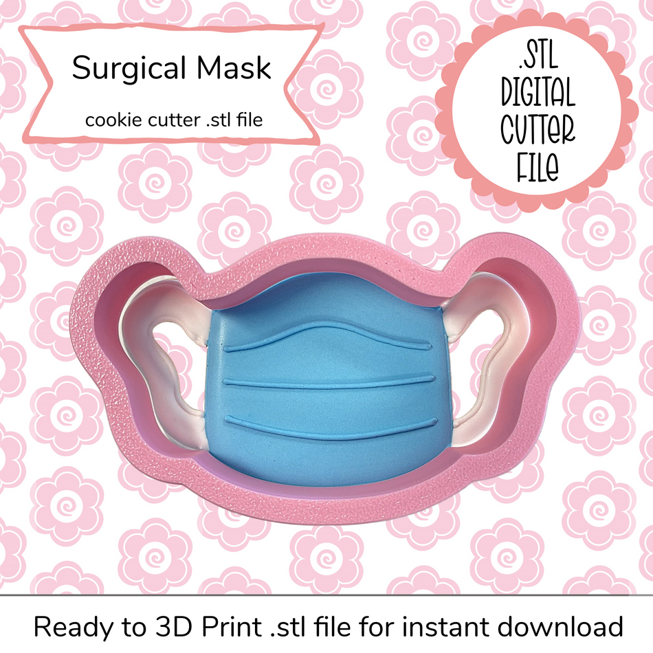 Surgical Mask Cutter STL File (digital file)