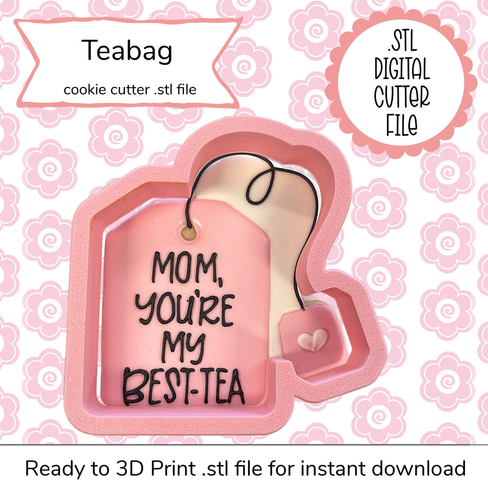Teabag Cutter STL File (digital file)