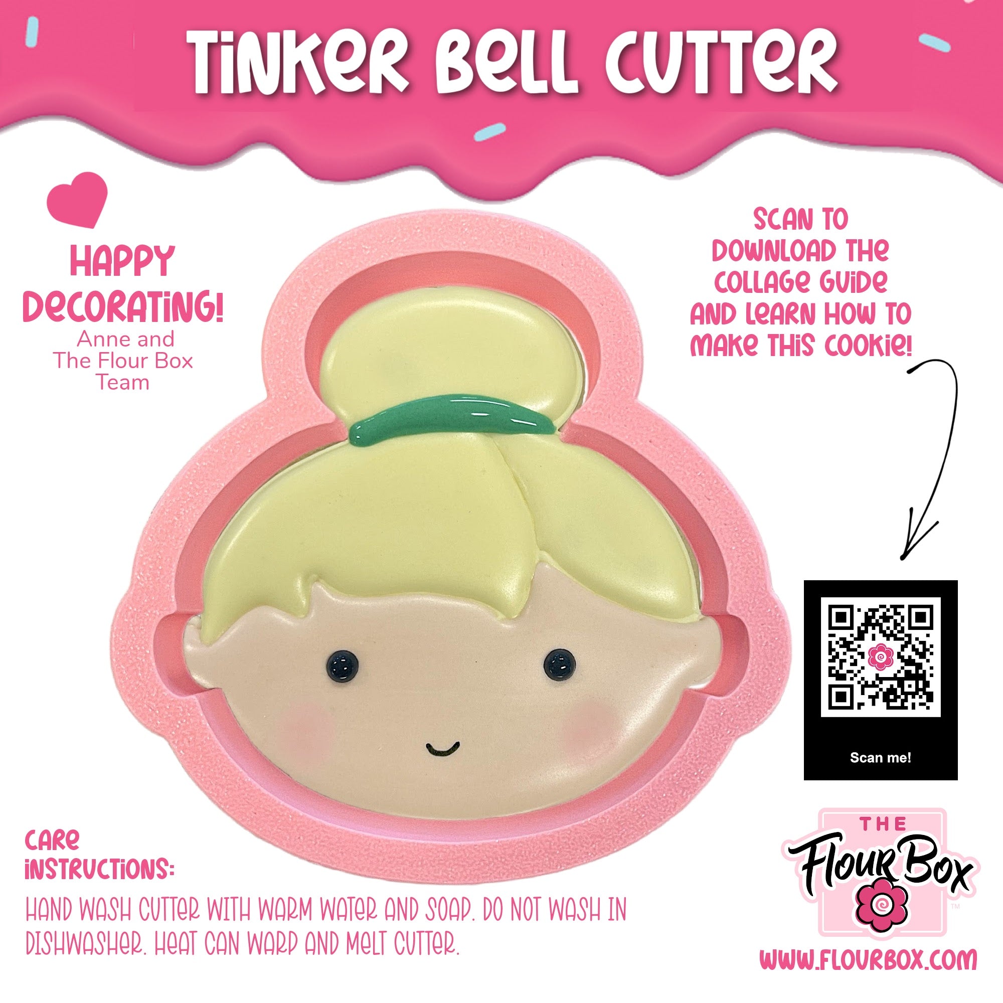 Tinker Bell Cookie Cutter – The Flour Box