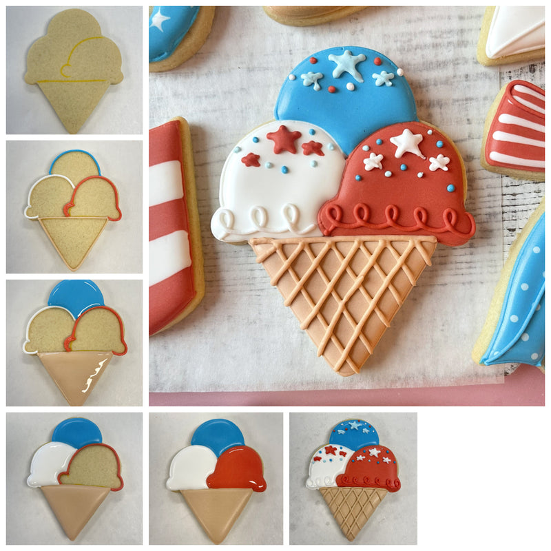 Triple Scoop Cookie Cutter