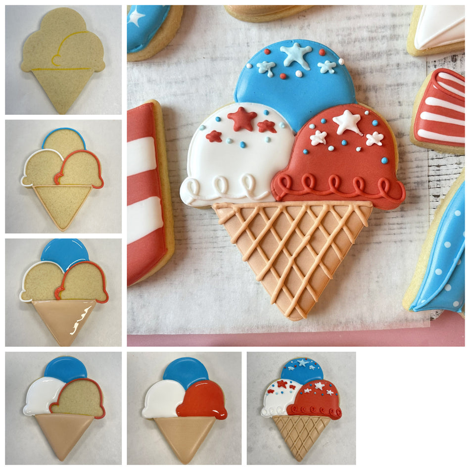 Triple Scoop Cookie Cutter