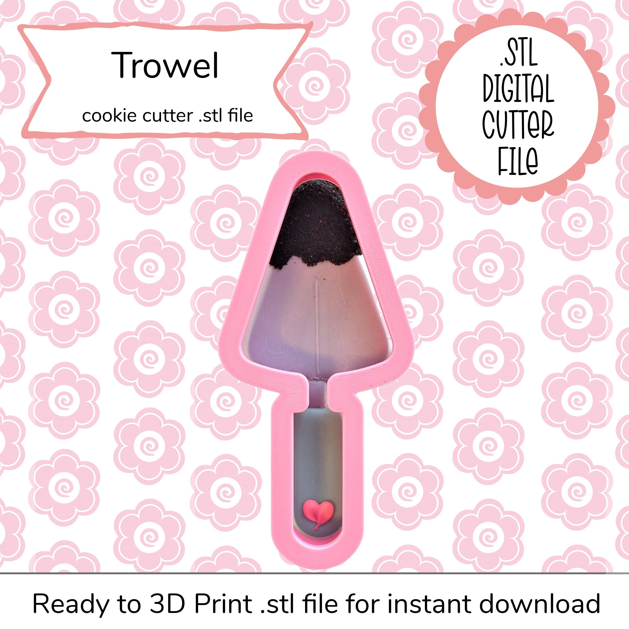 Trowel Cutter STL File (digital file)