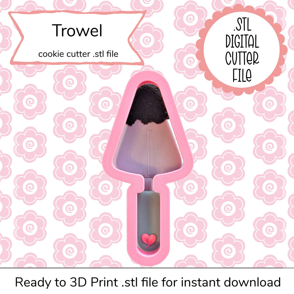 Trowel Cutter STL File (digital file)
