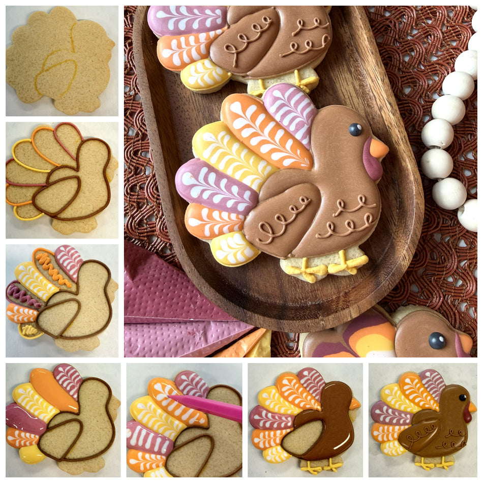 Turkey Profile Cookie Cutter