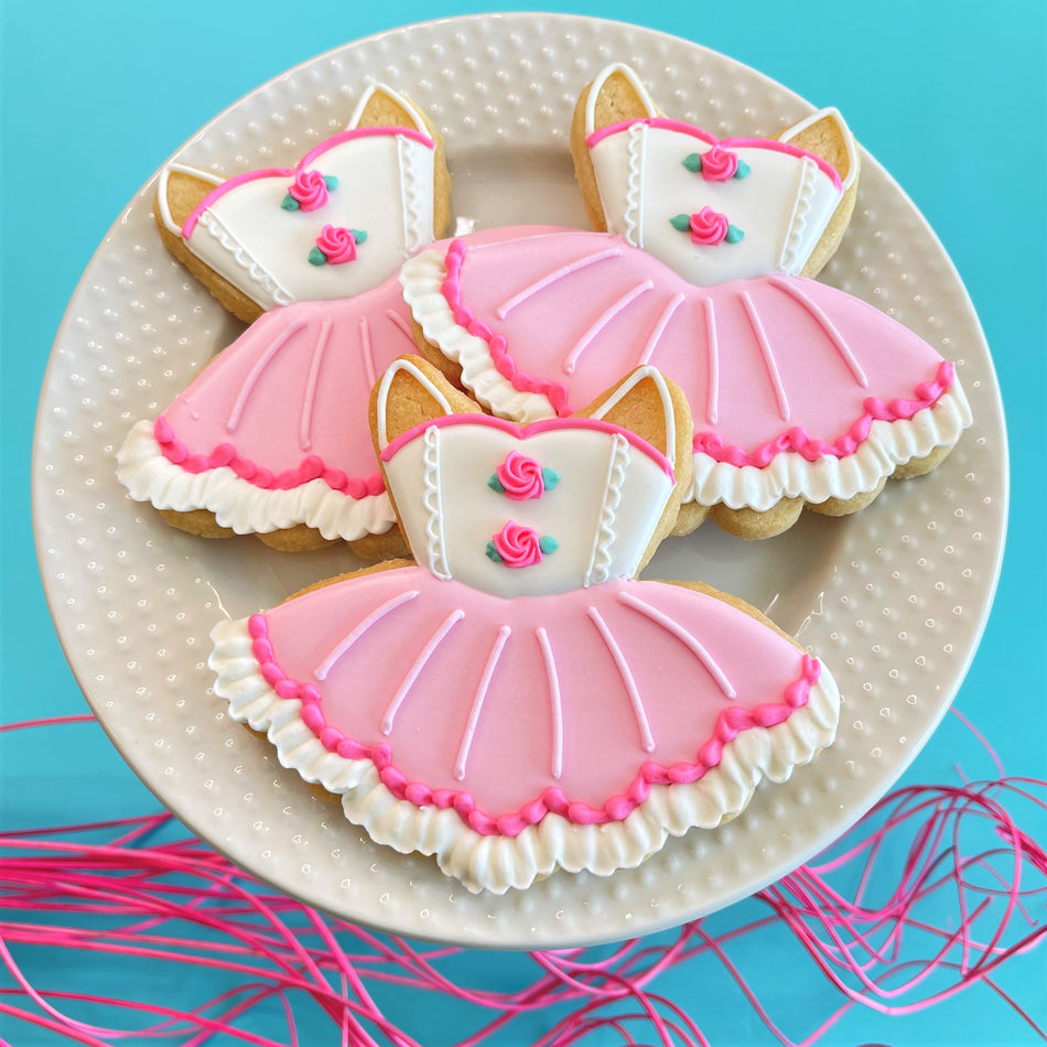 Ballet Cookie Cutter BUNDLE (5 cutters) with STENCIL