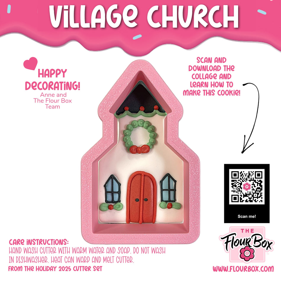 Village Church Cookie Cutter
