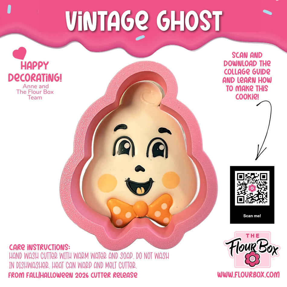 Vintage Ghost Cookie Cutter
