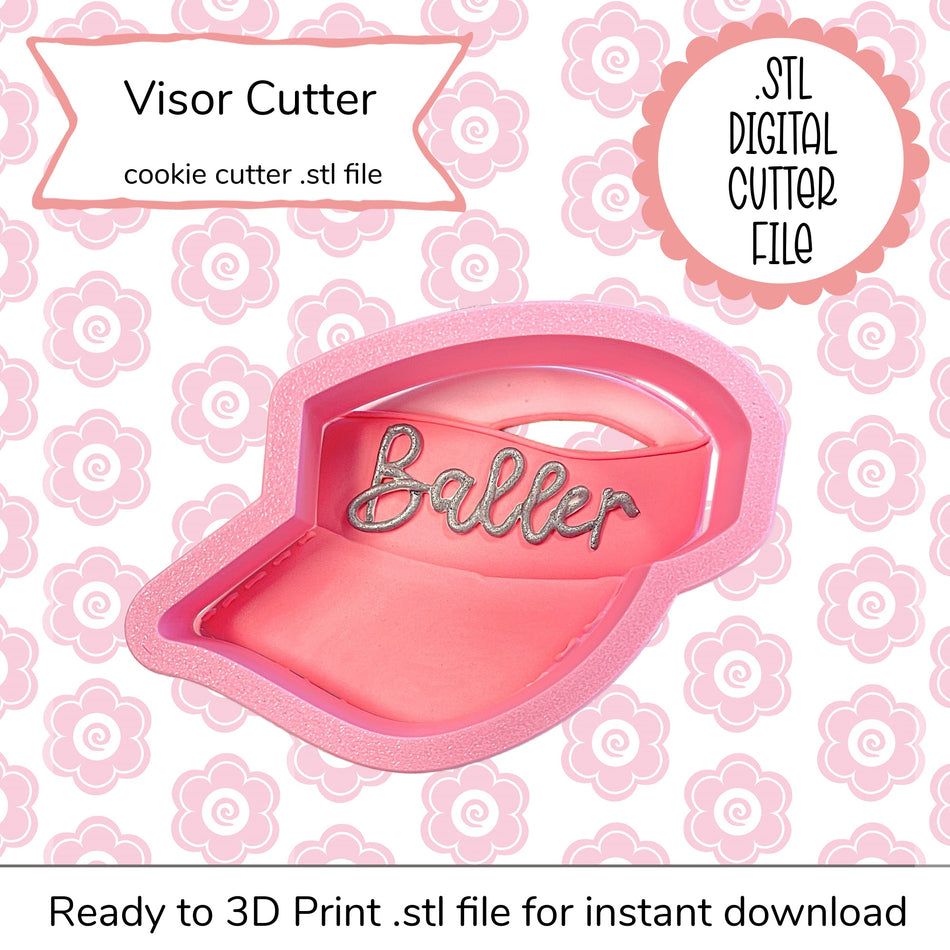 Visor Cutter STL File (digital file)