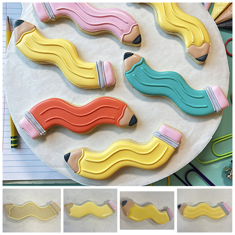 Wavy Pencil Cookie Cutter (FREE CUTTER July 29-21)